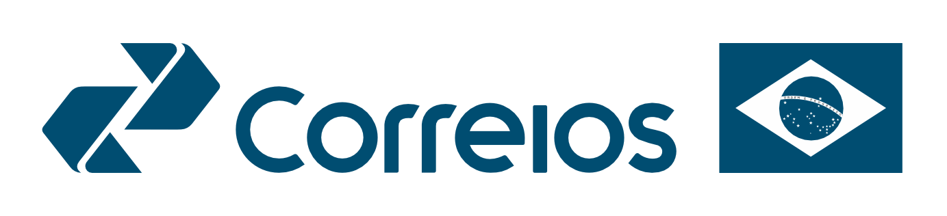 Imagem com a logo dos Correios e do Governo Federal